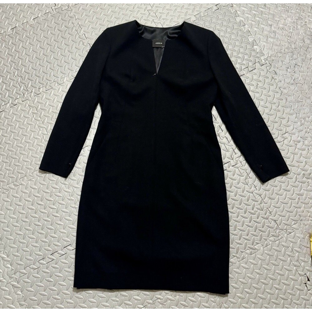 Akris Black Midi Dress Retail $1,350